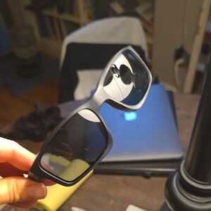 Oakley Black Sporty Glasses with Durable Frame - OO9247 Chainlink™